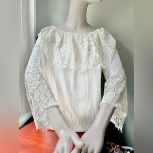 Vince Camuto Off Shoulder White Top - NWT